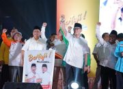 Dukung Paslon Tedy-Marjito, Mantan Bupati OKU Yulius Nawawi Hadiri Deklarasi BERTAJI