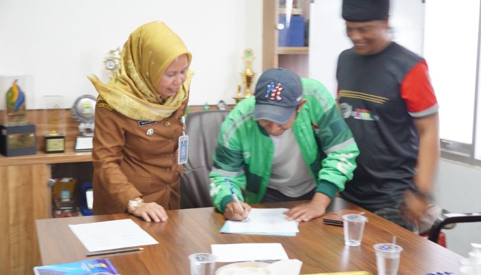 Ojol dan Opang Pasir Impun Tandatangani Kesepakatan Bersama: Ini Isi Kesepakatannya