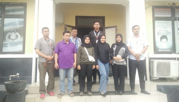 Tim Hukum dan Advokasi Pemenangan Bertaji Sambangi Polres OKU