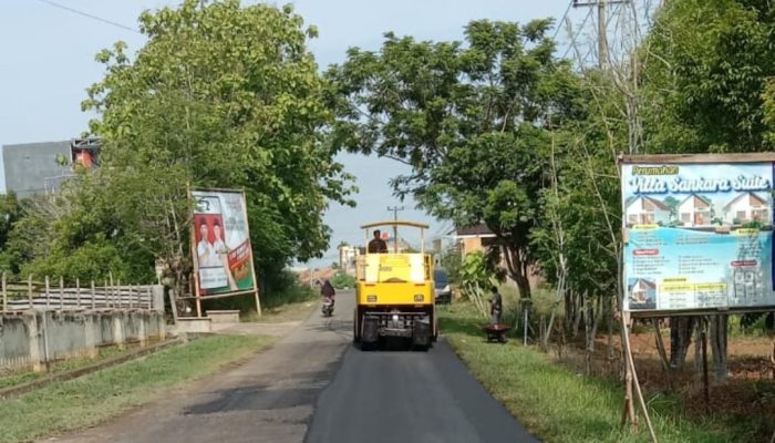 Teddy Meilwansyah Bikin Jalan Dalam Kota Baturaja Mulus Tanpa Menunggu Satu Periode