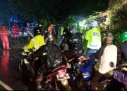 Jalan Nasional di Kota Banjar Terkena Longsor