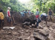 Walikota Banjar Terpilih Ir. Sudarsono Tinjau Langsung Lokasi Longsor