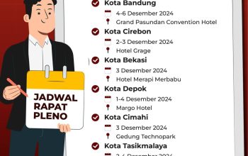 KPU Umumkan Jadwal Rapat Pleno Pilkada Kota Bandung
