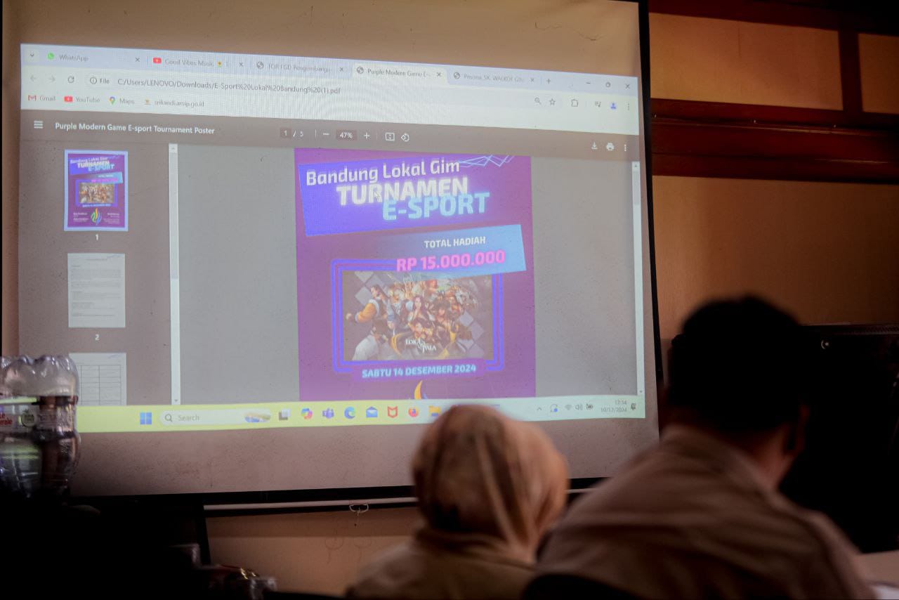 Dispora Kota Bandung Siap Gelar Bandung Gaming Day