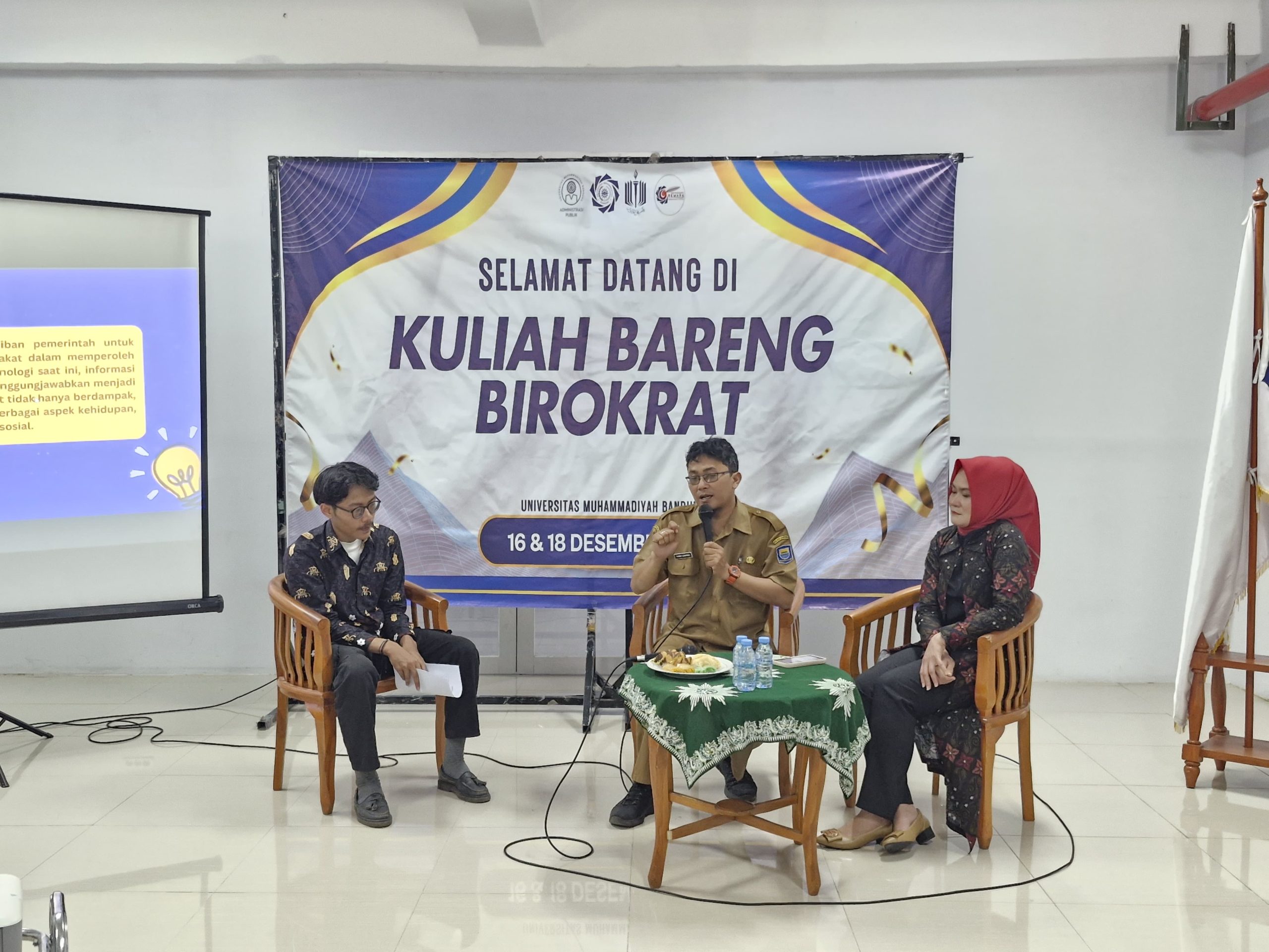 Universitas Muhammadiyah Gelar “Kuliah Bareng Birokrat”
