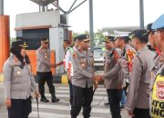 Kapolresta Cirebon Sambut Kunjungan Kapolda Jawa Barat ke Pos Terpadu GT Palimanan dalam Rangka Ops Lilin Lodaya 2024