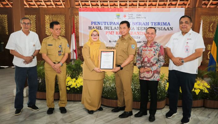 Bulan Dana PMI Kota Bandung Tahun 2024 Kumpulkan Rp1,9 Miliar