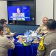Kapolresta Cirebon Terima Kunjungan Pejabat Utama Polda Jabar di Pos Terpadu GT Palimanan