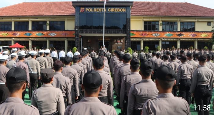 Polresta Cirebon Bacakan Asmaul Husna Usai Apel Pagi, Ciptakan Suasana Harmonis di Lingkungan Kepolisian