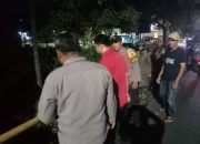 Polsek Banyuresmi Evakuasi Korban Laka Tunggal