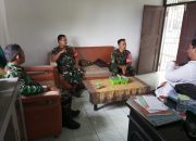 Babinsa Anjangsana ke Tokoh Masyarakat Blok Blancir Desa Cempaka