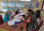 Babinsa Kel. Drajat dan Kader PKK Kel. Drajat Laksanakan Update Data Stunting dan Ibu Hamil