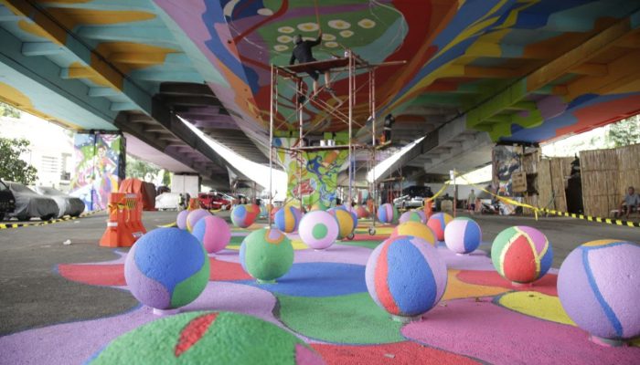Lebih Keren, Ini Wajah Baru Kolong Jembatan Pasupati