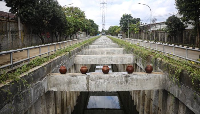 Kolam Retensi Pasar Gedebage Diresmikan