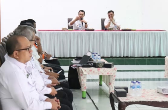 Di Rapim Pemkab Cirebon Bahas Evaluasi Program dan Penanganan Banjir