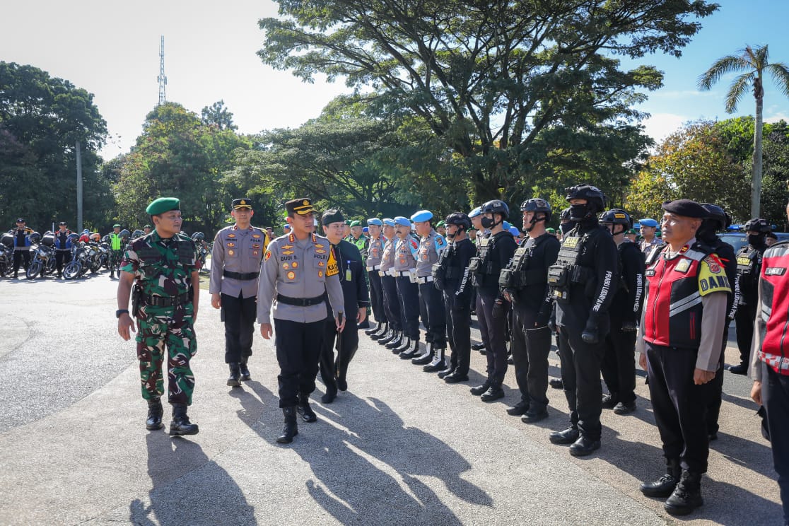 Operasi Ketupat Lodaya 2025, Polrestabes Bandung Siapkan 924 Personel dan 22 Pos Pengamanan