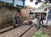 Danramil dan Babinsa Bersama Tim Sterad Melaksanakan Kegiatan TNI AD Manunggal Air di Cirebon