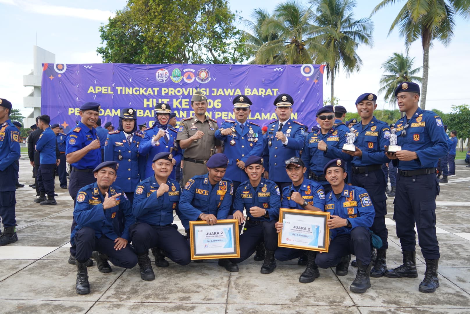 Diskar PB Kota Bandung Raih Dua Penghargaan Skill Competition