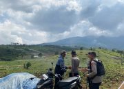 Sat Samapta Polres Garut Lakukan Pengamanan Perkebunan Teh PTPN