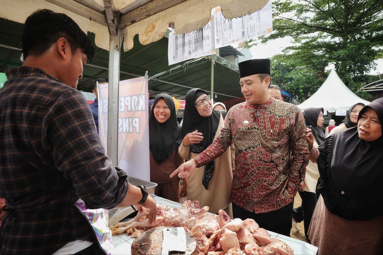 Gerakan Pangan Murah Hadir Di Kecamatan Arcamanik
