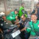 HUT Bayangkara Ke-79 Polres Sumedang Berkaloborasi Dengan Baznas Adakan Program Oli Gratis Untuk Ojol dan Opang