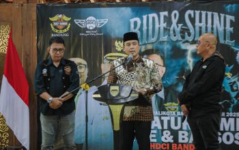 HDCI Kota Bandung Santuni Anak Yatim, Erwin: Komunitas Motor Harus Punya Hati dan Visi Sosial Luhur
