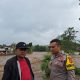 Polsek Tarogong Kidul Tinjau Lokasi Banjir Akibat Luapan Sungai Cimanuk