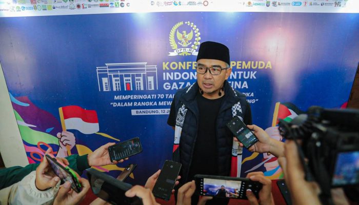 Farhan Tegaskan Bandung Dukung Palestina di Panggung Asia Afrika